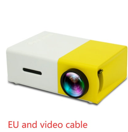 Portable Mini HD Projector – 3D LED Home Theater