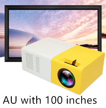 Portable Mini HD Projector – 3D LED Home Theater
