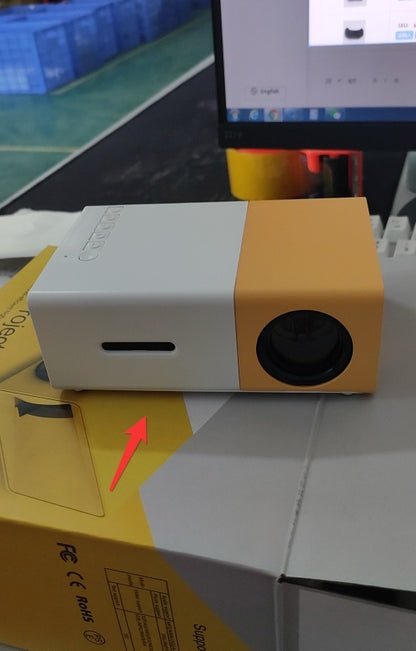 Portable Mini HD Projector – 3D LED Home Theater