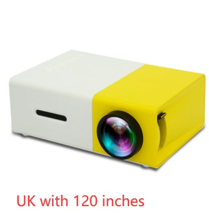 Portable Mini HD Projector – 3D LED Home Theater