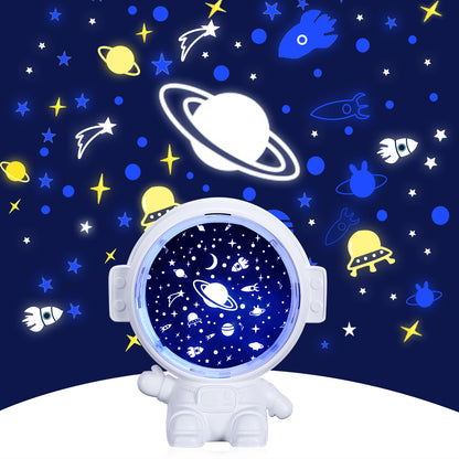 Astronaut Galaxy Star Projector – Starry Sky Night Light