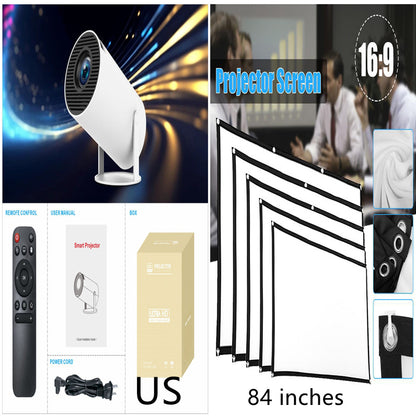 HY300 Pro Mini Projector – Portable Home Theater