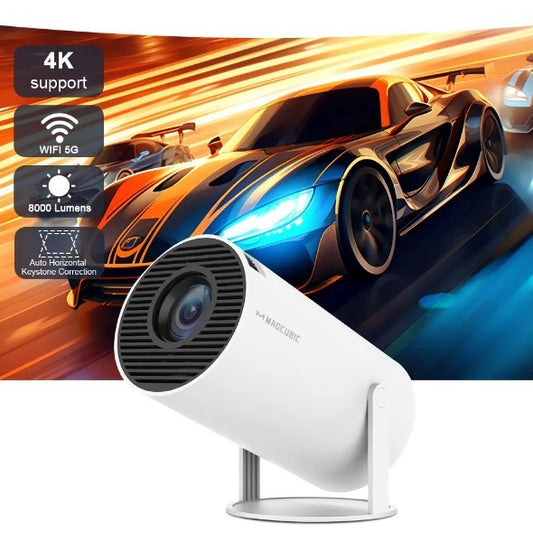 HY300 Smart Home Projector – HD AnzhuoHD Projection Screen