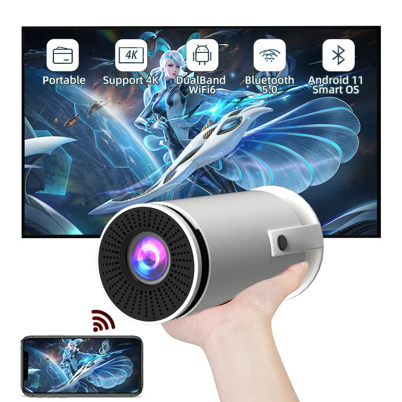 HY300 Smart Home Projector – HD AnzhuoHD Projection Screen