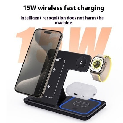 15W 3-in-1 Foldable Wireless Charging Station