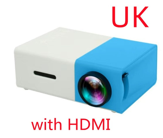 Portable Mini HD Projector – 3D LED Home Theater