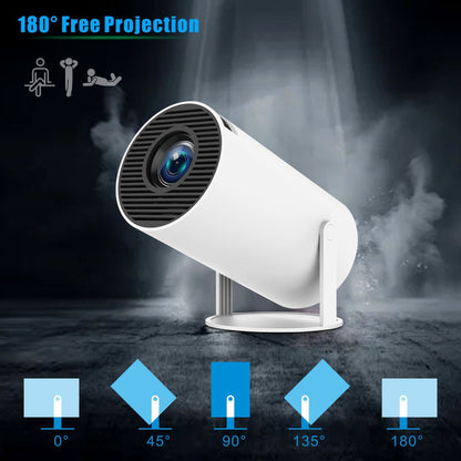 HY300 Pro Mini Projector – Portable Home Theater