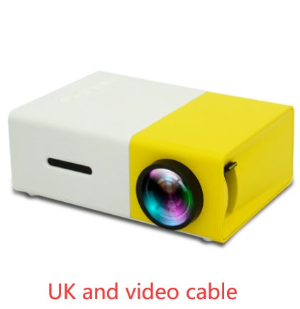 Portable Mini HD Projector – 3D LED Home Theater