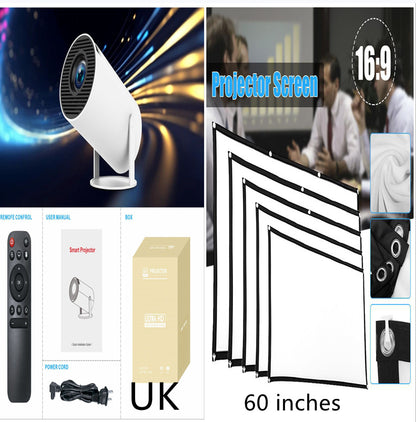HY300 Pro Mini Projector – Portable Home Theater