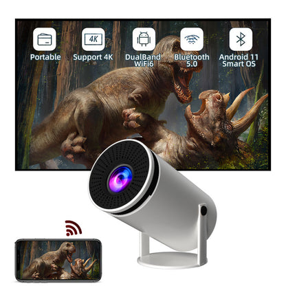 HY300 Smart Home Projector – HD AnzhuoHD Projection Screen