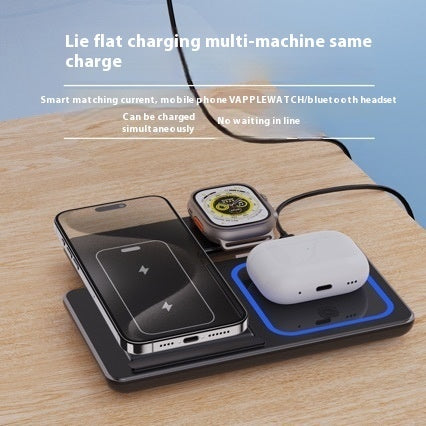 15W 3-in-1 Foldable Wireless Charging Station