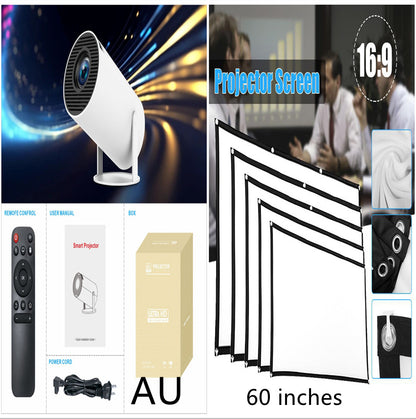 HY300 Pro Mini Projector – Portable Home Theater
