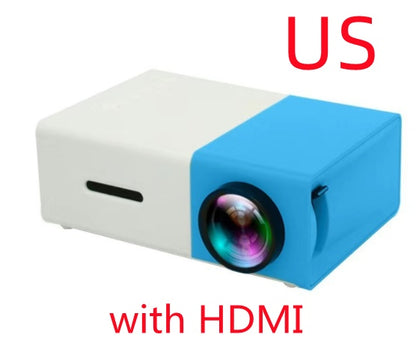 Portable Mini HD Projector – 3D LED Home Theater