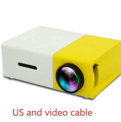 Portable Mini HD Projector – 3D LED Home Theater
