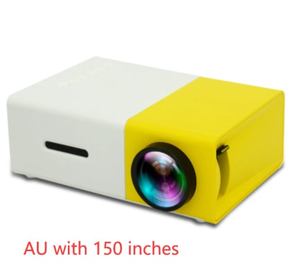 Portable Mini HD Projector – 3D LED Home Theater