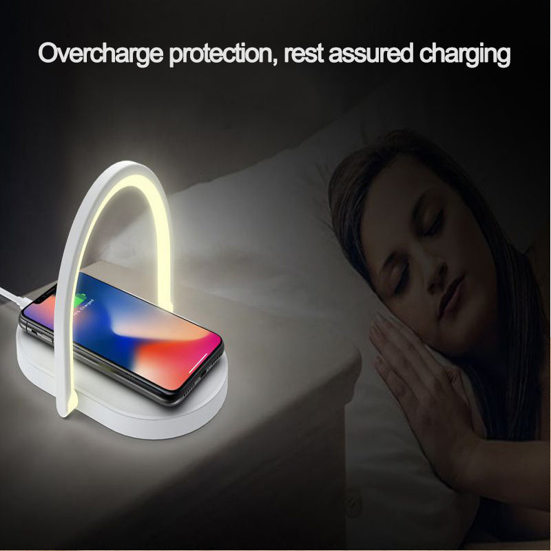 3-in-1 Foldable Wireless Charger & LED Night Light