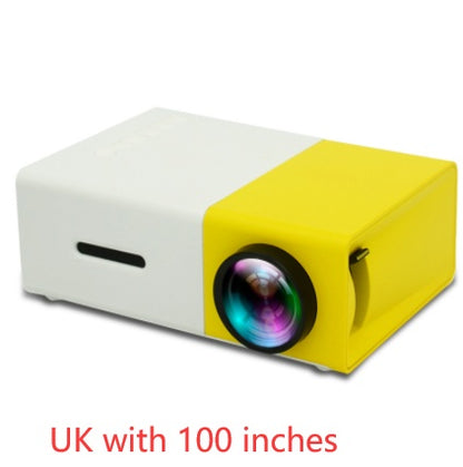 Portable Mini HD Projector – 3D LED Home Theater