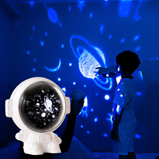 Astronaut Galaxy Star Projector – Starry Sky Night Light